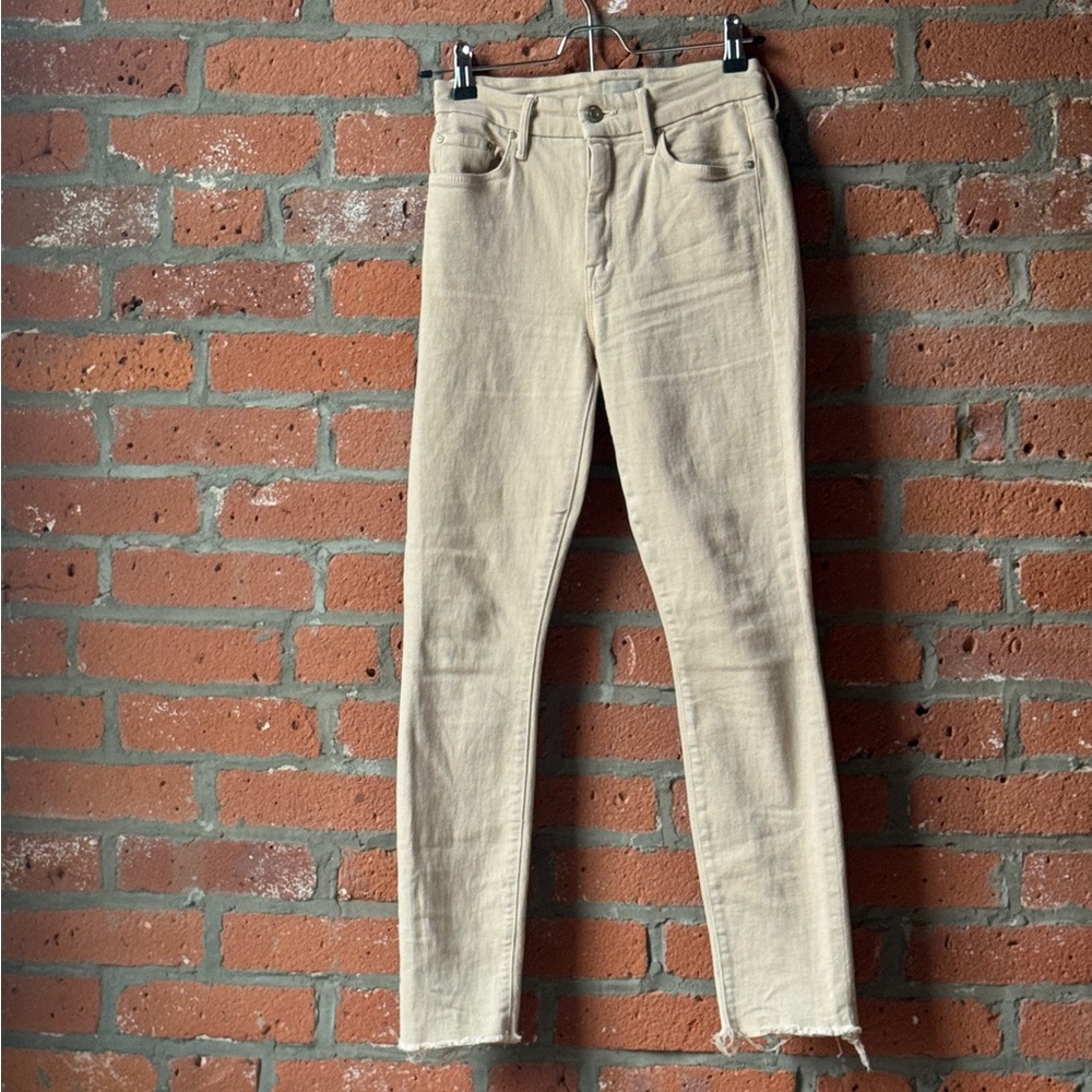 MOTHER Light Tan Denim